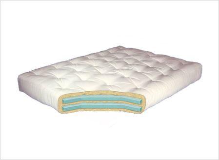 Gold Bond Double Foam Futon Mattress - 8-inch